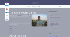 Desktop Screenshot of irariklishistory.com